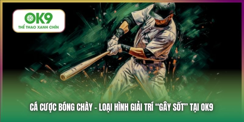 Cá cược bóng chày - Loại hình giải trí “gây sốt” tại OK9
