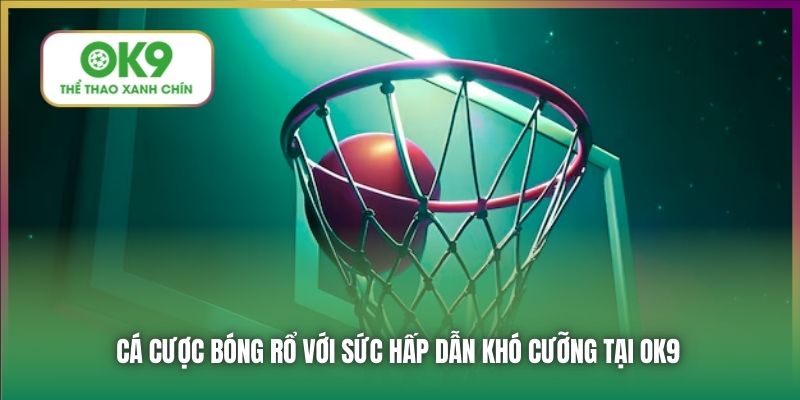 Cá cược bóng rổ với sức hấp dẫn khó cưỡng tại OK9